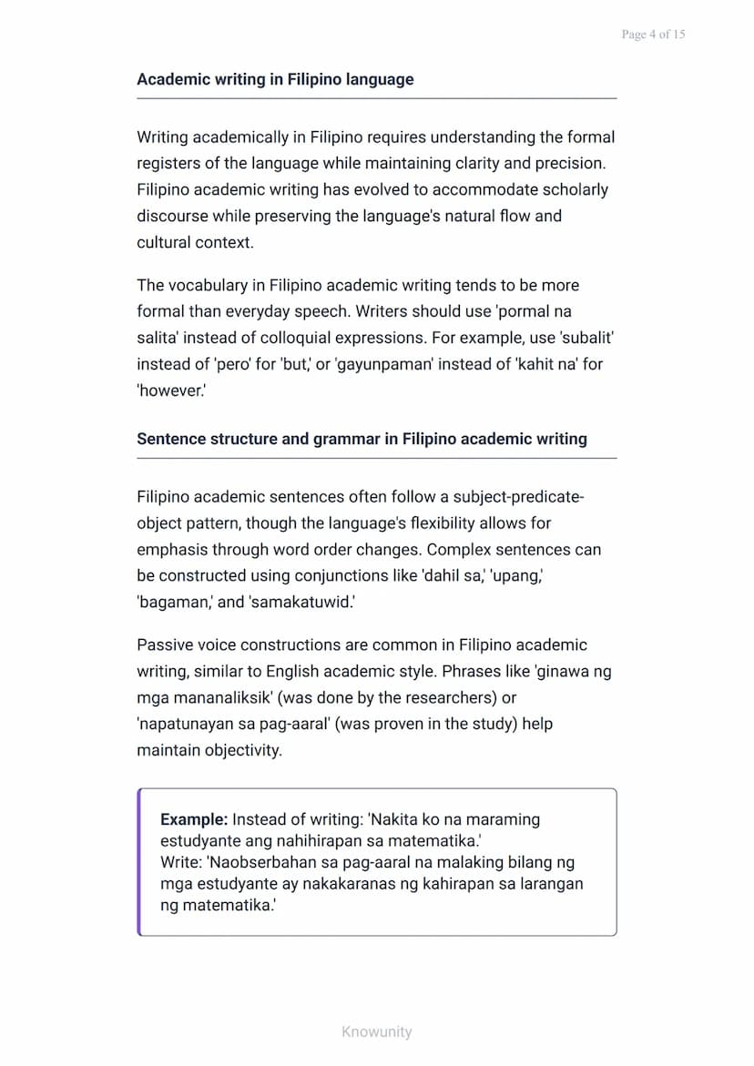 Academic and Professional Communication: Writing in Filipino
and English
Master academic writing skills in both Filipino
and English languag