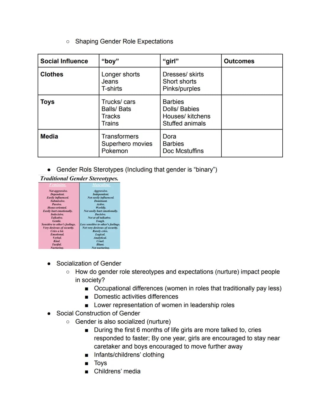 Women's and Gender Studies
• Key Definitions
● Women's and Gender Studies (WGS), Feminism
O The field of women's and gender studies emerged 