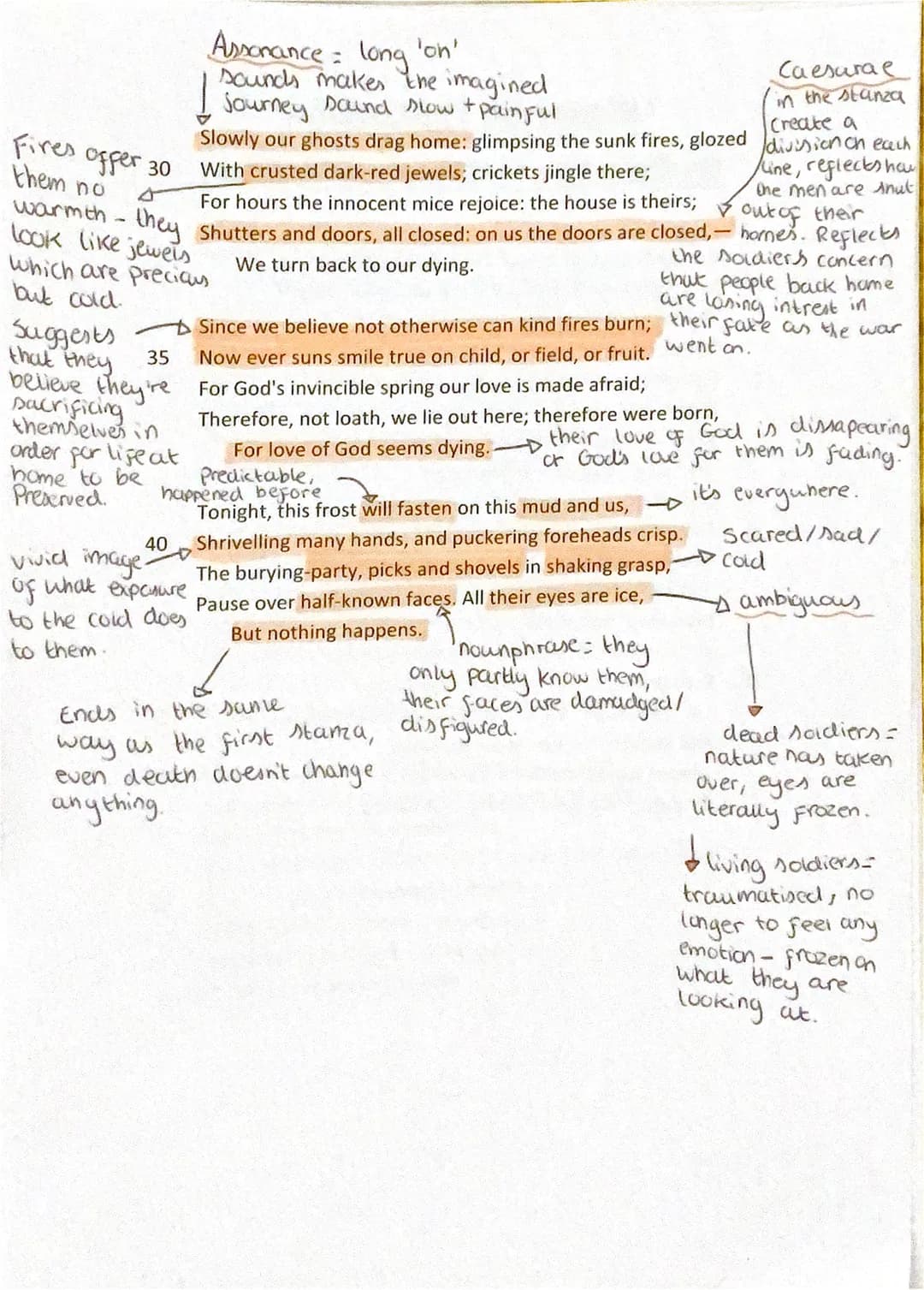 Exposure Wilfred Owen Analysis PDF: Poems, Quotes, Context, and Themes for Kids