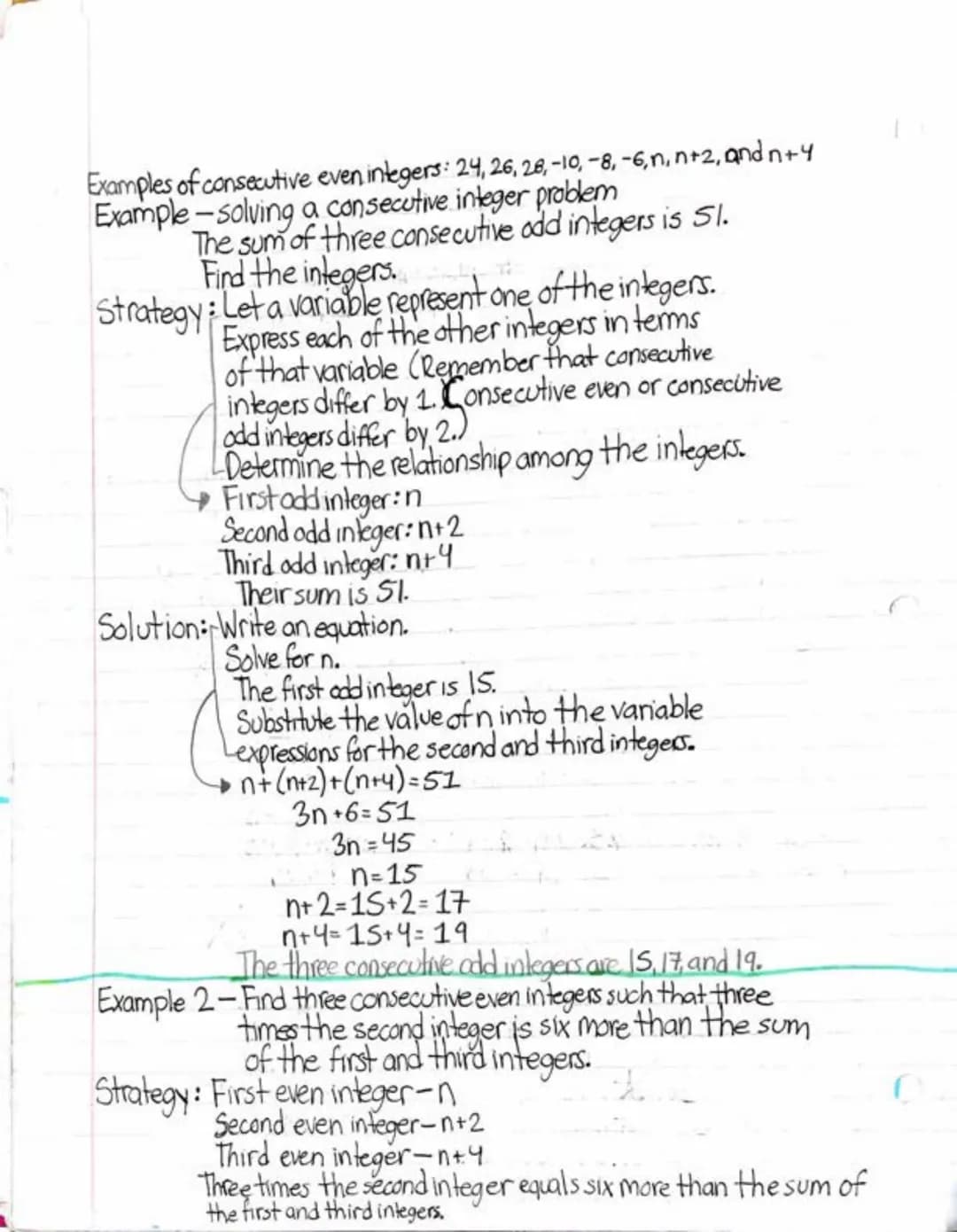 Section 4.1 Translate a sentence into an equation NOTES
2-25-18
1. An equation states that two mathematical expressions are equal.
Therefore