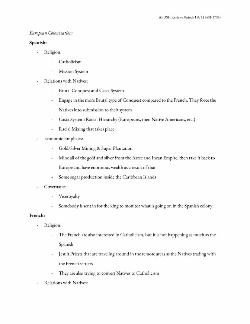 
<p>Native American societies before European contact were very well-established with trade networks already in place. They used the land to