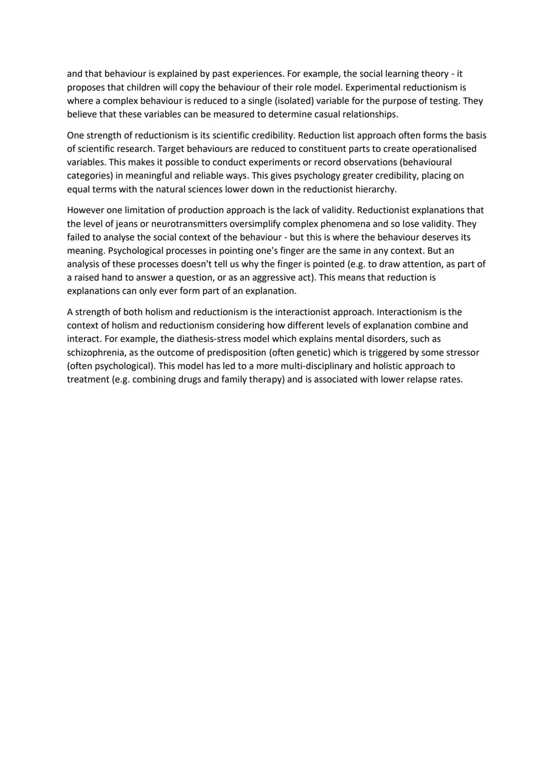 
<p>Holism in psychology refers to the belief that behavior and phenomena should be studied and understood as whole systems, rather than bei
