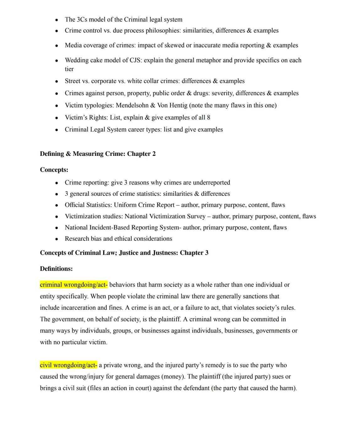 7 Principles of Criminal Law and Examples: Easy Criminal Justice Notes