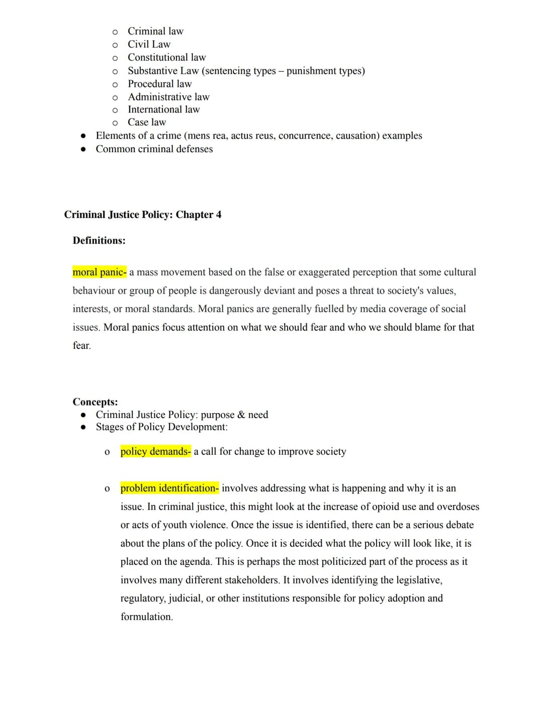 7 Principles of Criminal Law and Examples: Easy Criminal Justice Notes