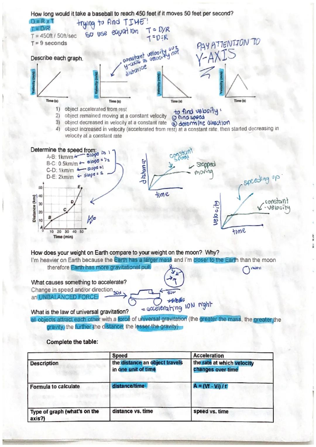 # Physics Unit Review

How do you determine if an object is in motion?
An object's change in position over time relative to a reference poin