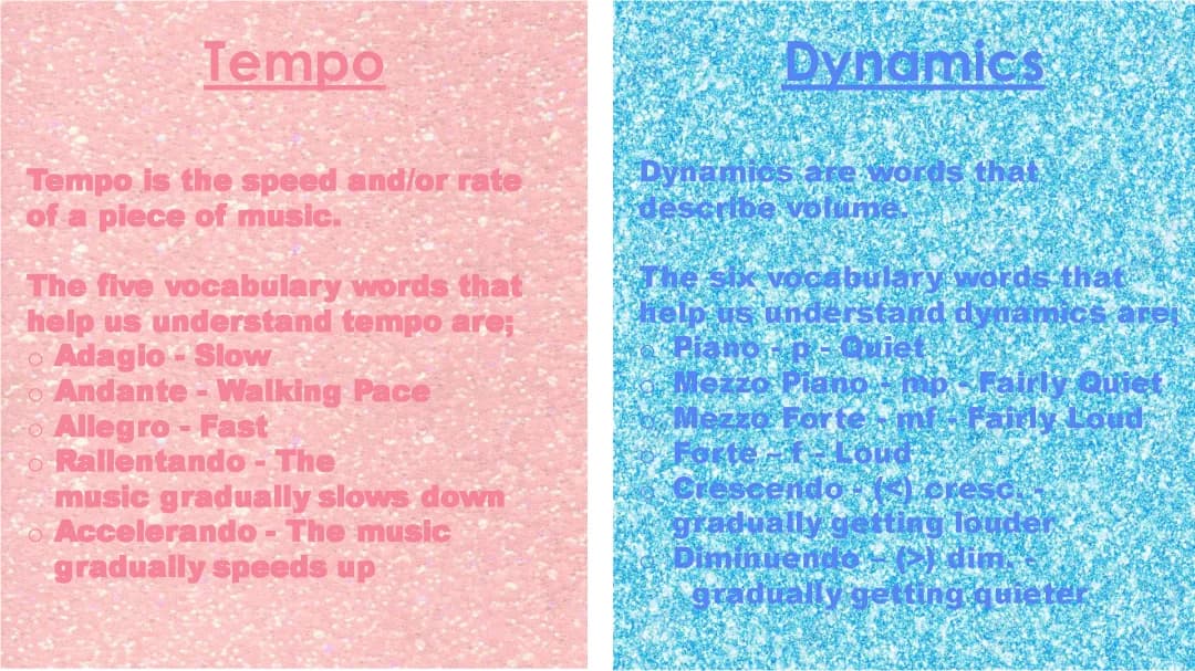 Tempo and Dynamics