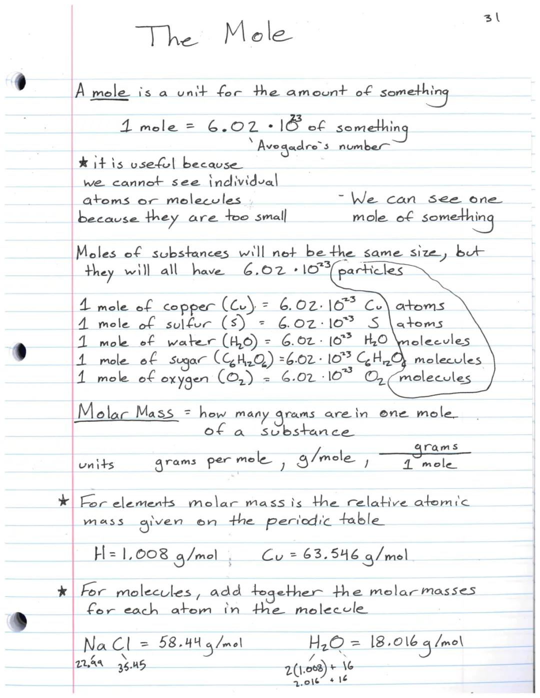 Learn About Avogadro's Number and Molecules