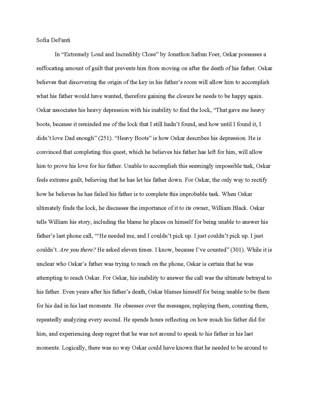 Exploring Guilt and Grief in 'Extremely Loud and Incredibly Close'