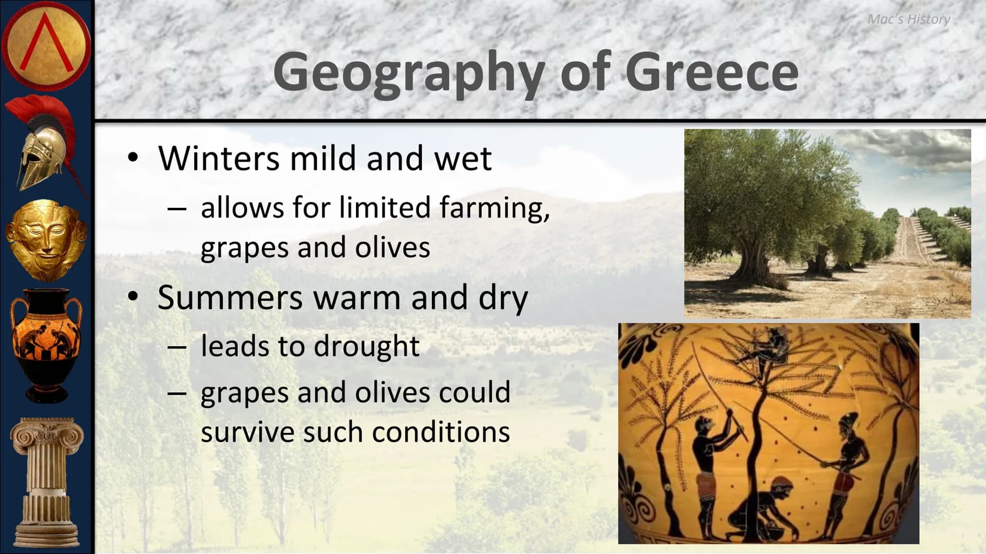 C
33335
Me
1333
ANCIENT GREECE
The Minoan and Mycenaean
Civilizations SAVARKAAAAANAAAT
Sor
Geography of Greece
Greece is located on the
Balk