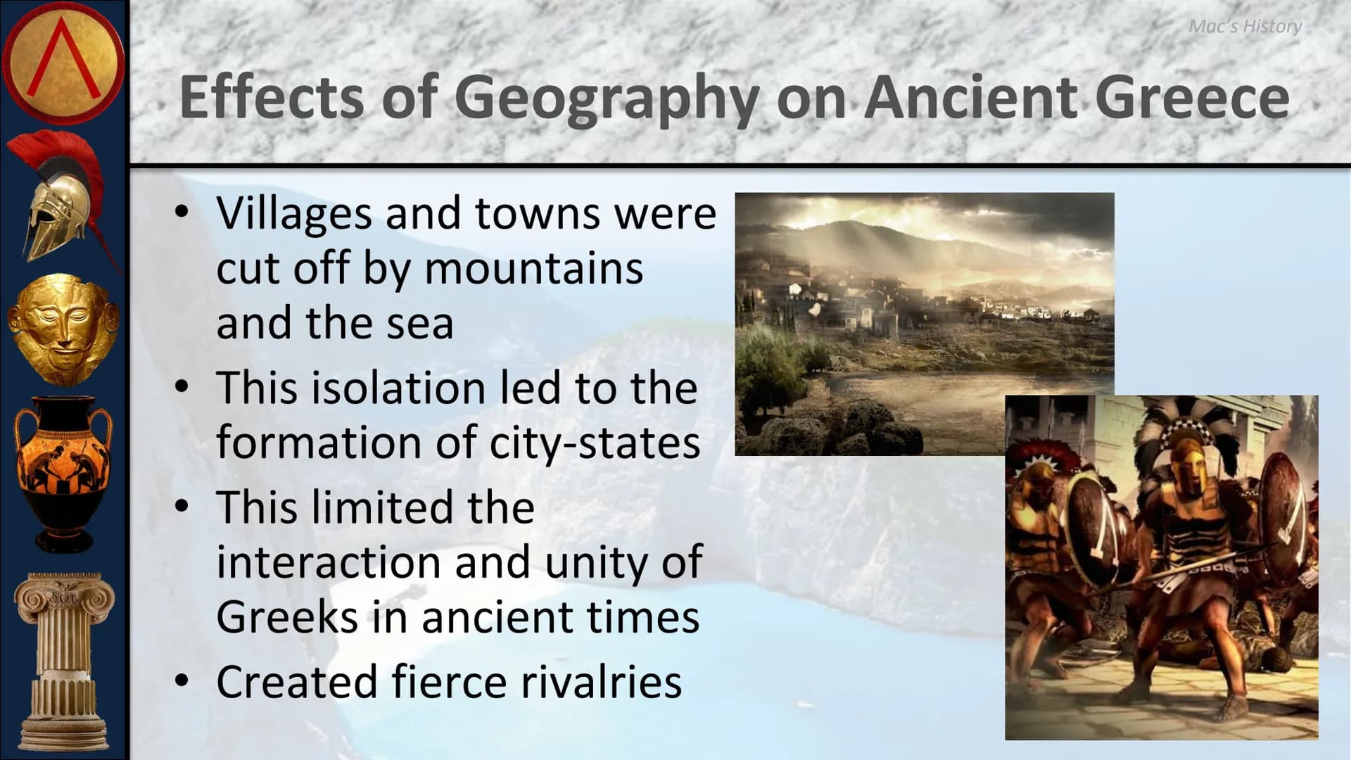 C
33335
Me
1333
ANCIENT GREECE
The Minoan and Mycenaean
Civilizations SAVARKAAAAANAAAT
Sor
Geography of Greece
Greece is located on the
Balk