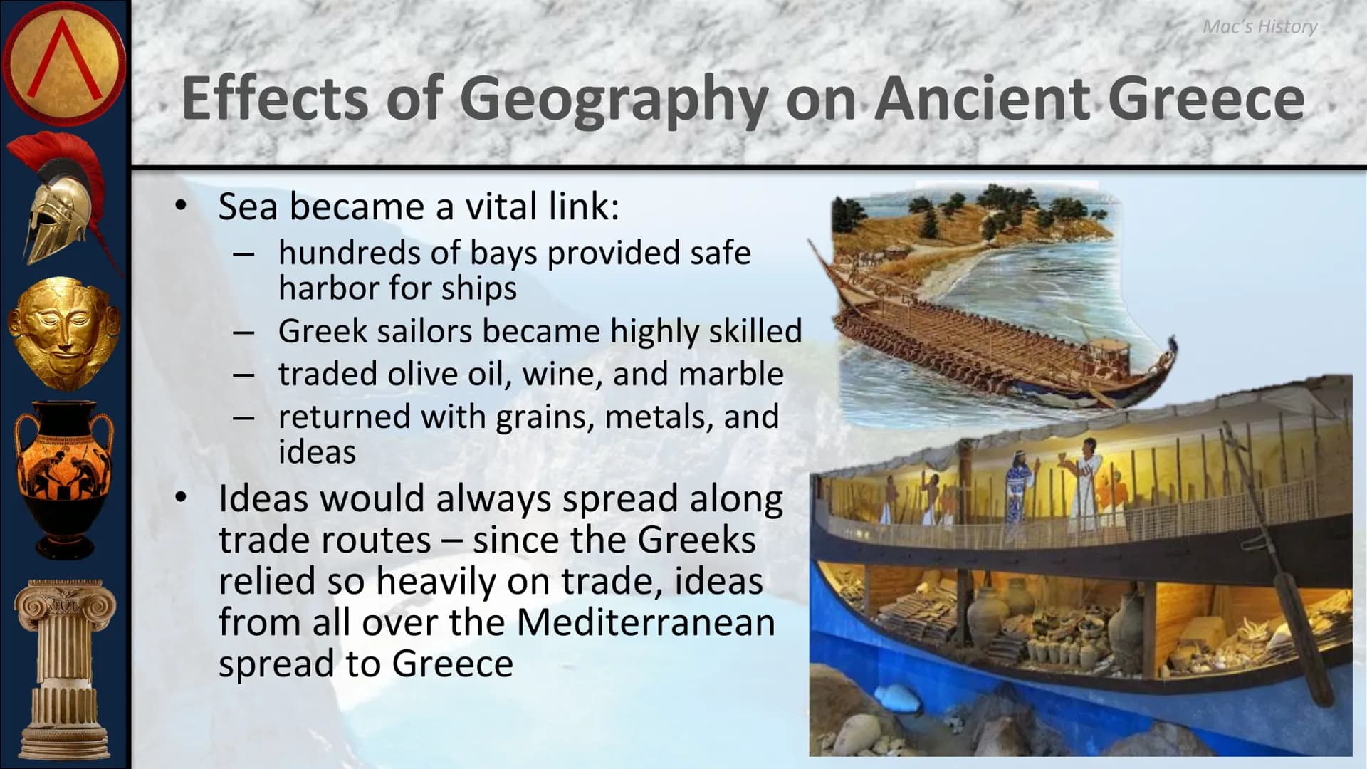 C
33335
Me
1333
ANCIENT GREECE
The Minoan and Mycenaean
Civilizations SAVARKAAAAANAAAT
Sor
Geography of Greece
Greece is located on the
Balk