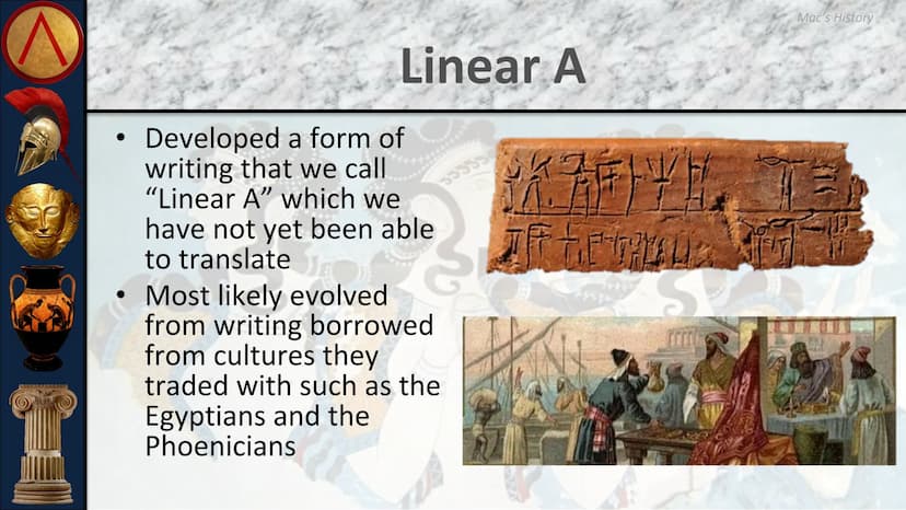 C
33335
Me
1333
ANCIENT GREECE
The Minoan and Mycenaean
Civilizations SAVARKAAAAANAAAT
Sor
Geography of Greece
Greece is located on the
Balk