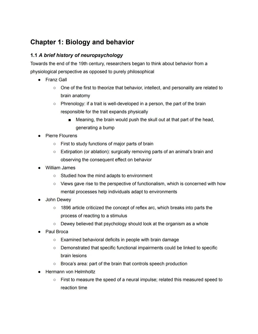 Fun Study Notes on Neuropsychology and the Human Nervous System