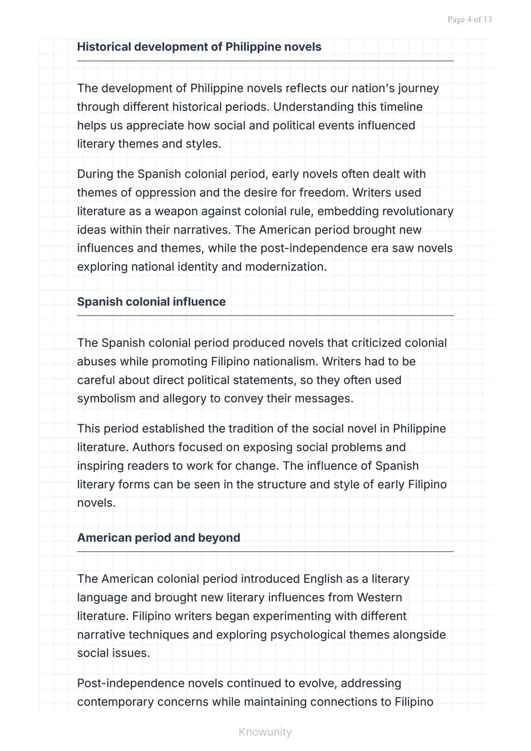 Philippine Literature: Genres and Masterpieces Analysis
Exploring major genres and analyzing classic
Philippine novels
What You Will Learn
I