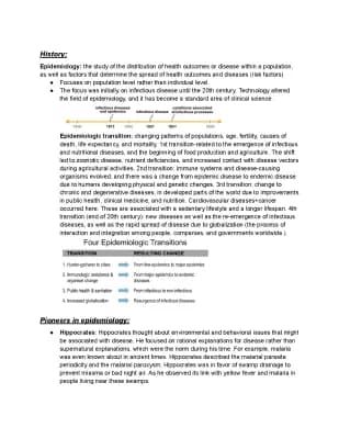 Know Brief notes on epidemiology  thumbnail