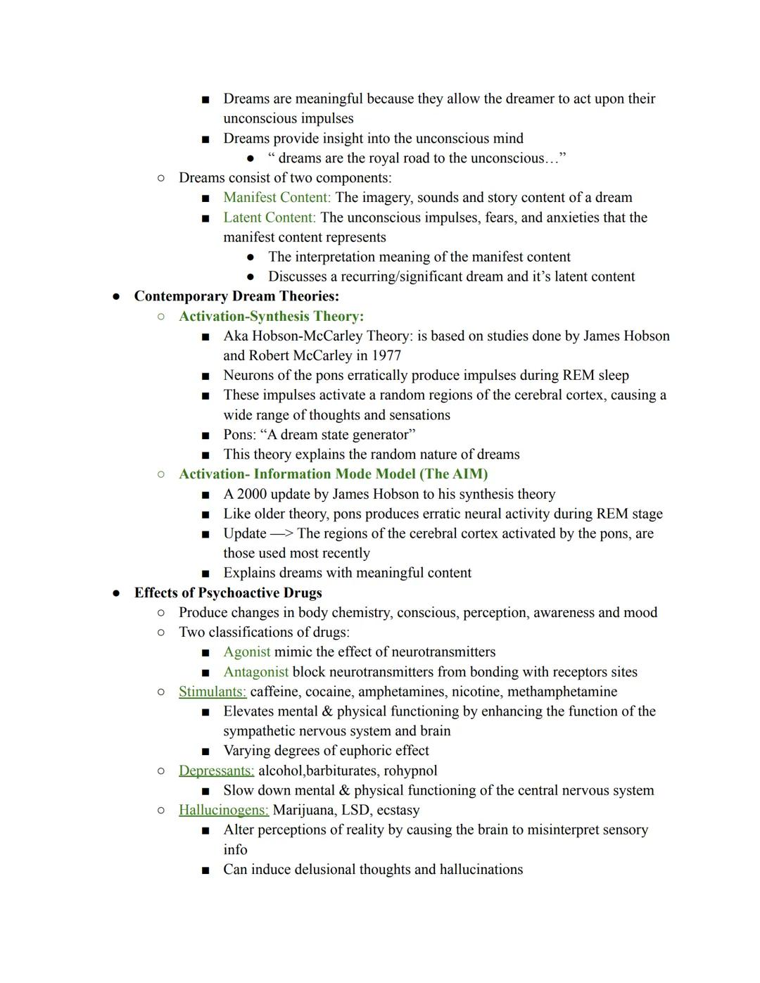 Unit 2: Biopsychology
The biological roots of behavior and thought. It connects the brain, nervous system, and
neurotransmitters to thoughts