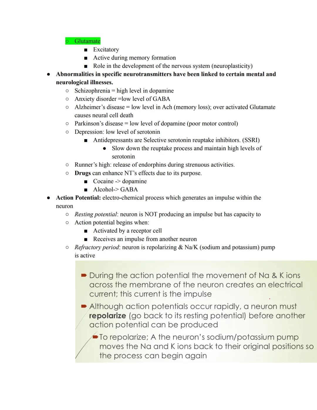 Unit 2: Biopsychology
The biological roots of behavior and thought. It connects the brain, nervous system, and
neurotransmitters to thoughts