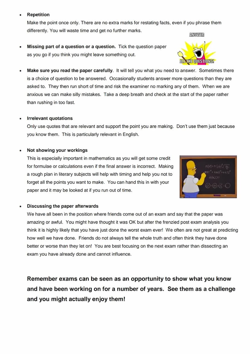 Revision Where
do I start?
-
Mocks - What
can I learn from
them?
Study, Revision and
Exam Tips
Sleep - Is it really
important?
Memory - How

