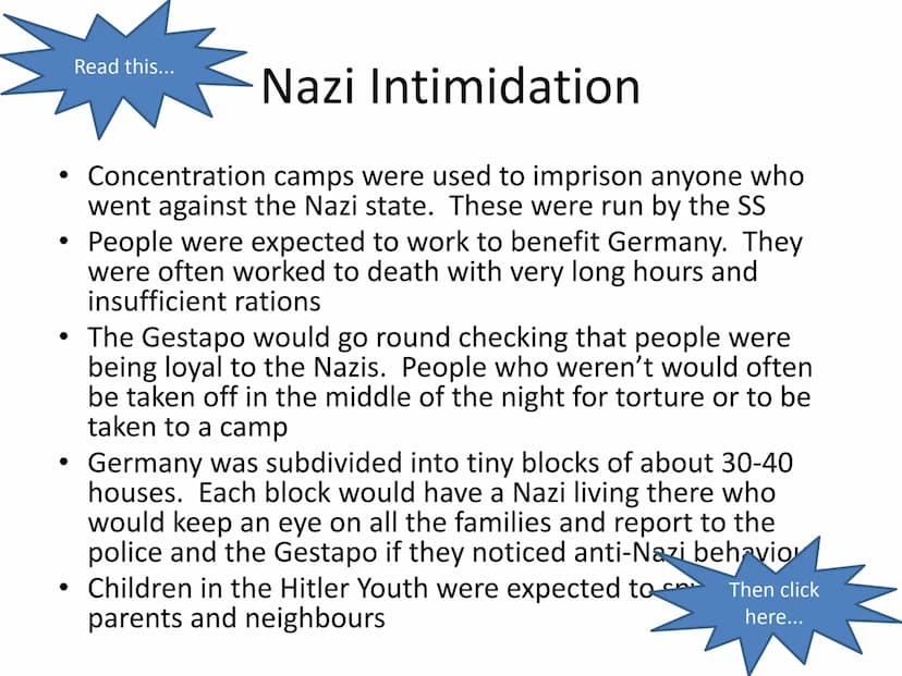 Nazi Germany: 1933-45
Revision Guide Contents
Hitler's Rise to Power - questions - answers
Nazi Propaganda – questions - answers
-
Nazi Inti