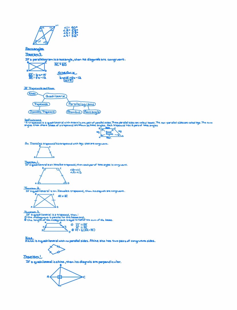 I. The Polygon Angle-Sum Theorems
(any number of gides)
The sum of the measures of the interior angles of an n-gon is: (n-2) 180
Example
กะไ