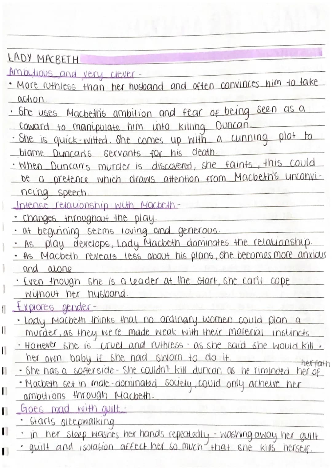 
<h2 id="macbethcharacteranalysis">Macbeth Character Analysis</h2>
<p>Macbeth's character is defined by his ambition and his susceptibility 