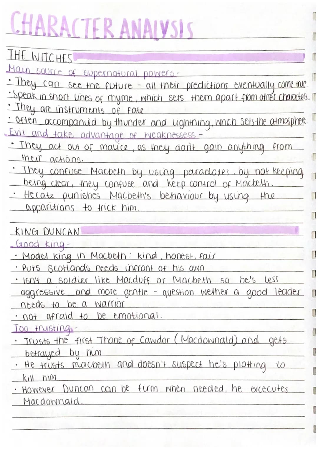 
<h2 id="macbethcharacteranalysis">Macbeth Character Analysis</h2>
<p>Macbeth's character is defined by his ambition and his susceptibility 