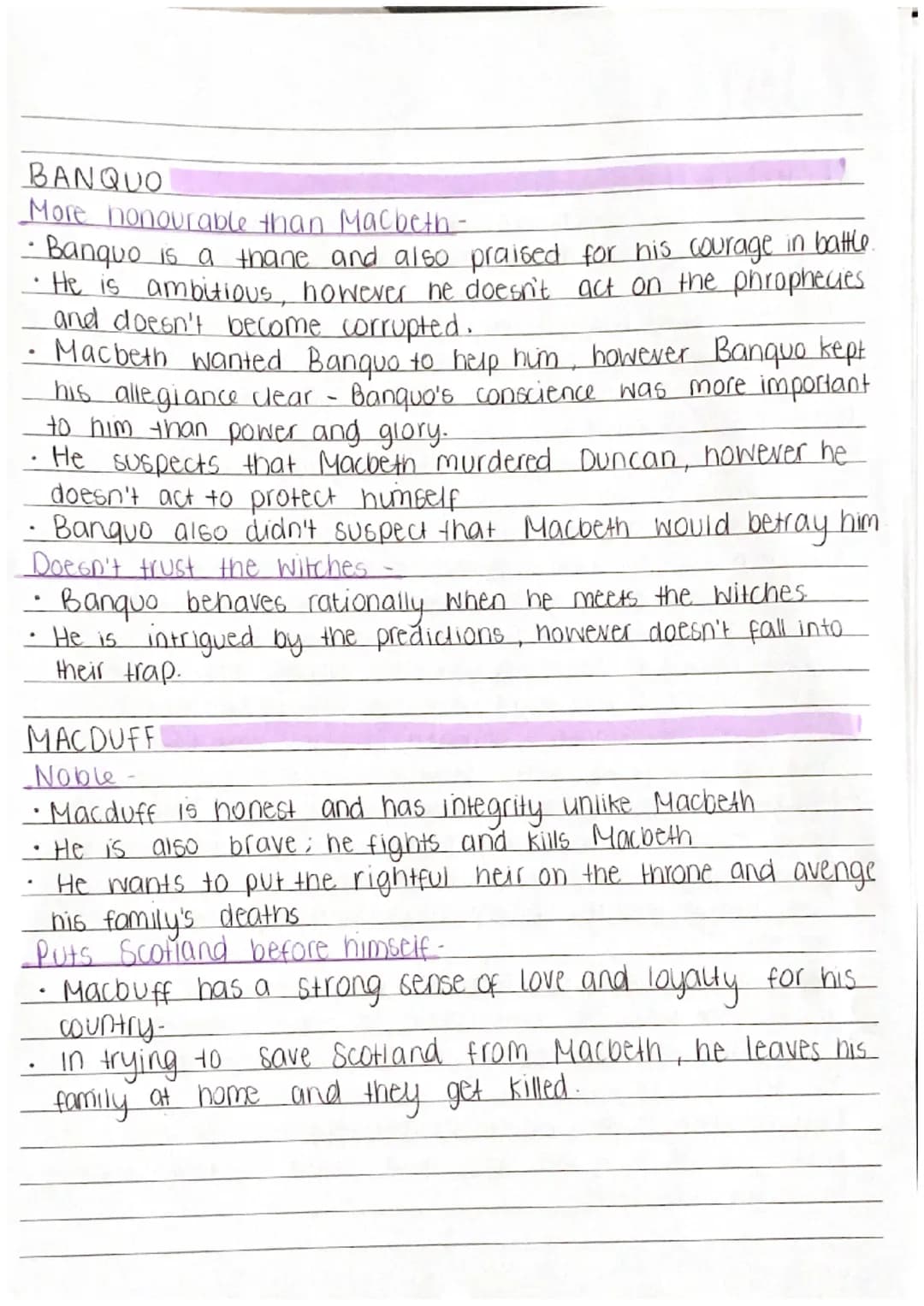 
<h2 id="macbethcharacteranalysis">Macbeth Character Analysis</h2>
<p>Macbeth's character is defined by his ambition and his susceptibility 