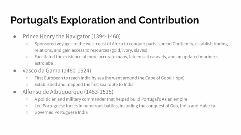 Topic 4.2
Exploration: Causes and Events from 1450-1750 Objective
In this presentation, we will learn about the causes, effects, and charact
