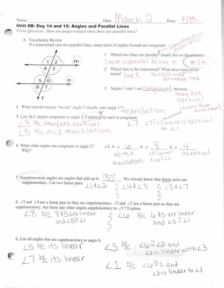 Know Angles and Parallel Lines thumbnail