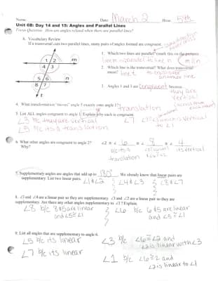 Know Angles and Parallel Lines thumbnail