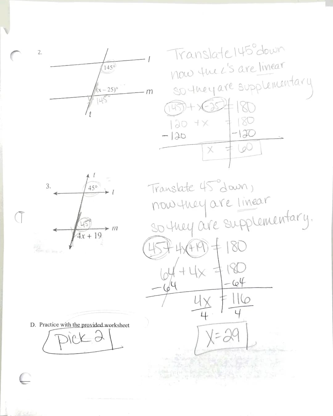 Cool Angles: Transversals, Parallel Lines, and Finding Missing Measures