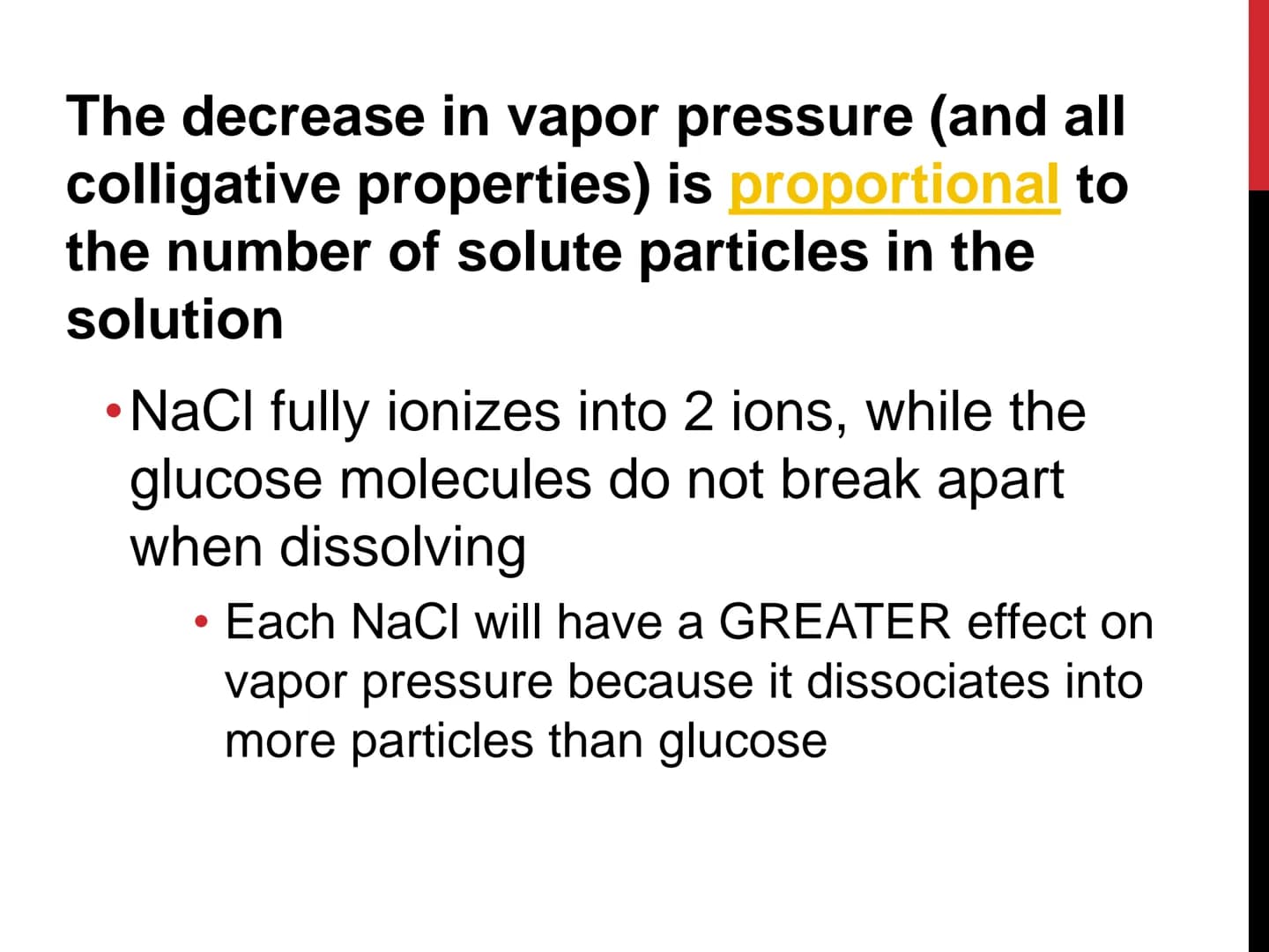 COLLIGATIVE
PROPERTIES
OF SOLUTIONS COLLIGATIVE
PROPERTIES
Colligative properties are properties of a
solution that depend only on the
numbe