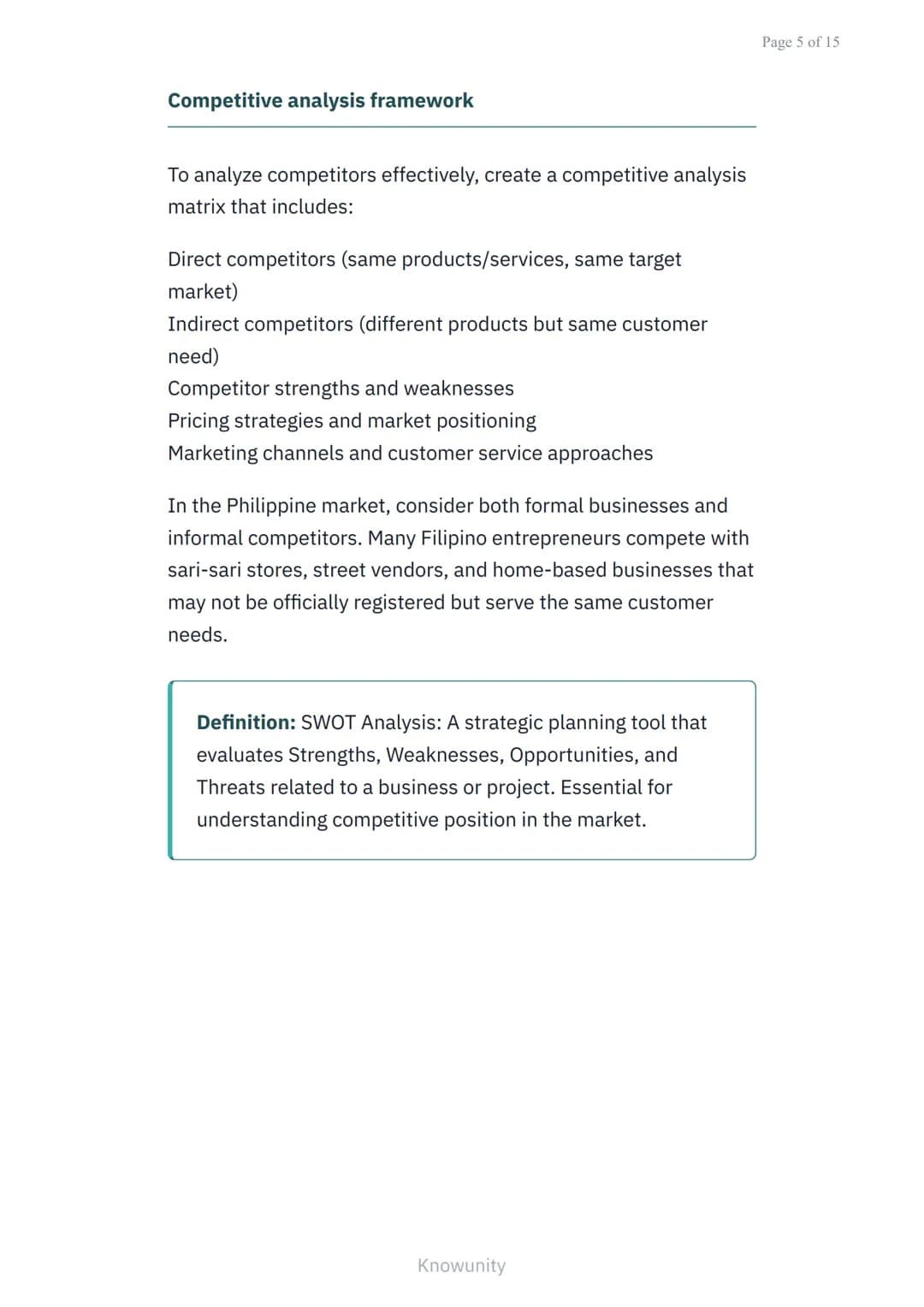 Personal Finance and Entrepreneurship: Developing a
Business Plan
Learn to create comprehensive business plans
and manage personal finances
