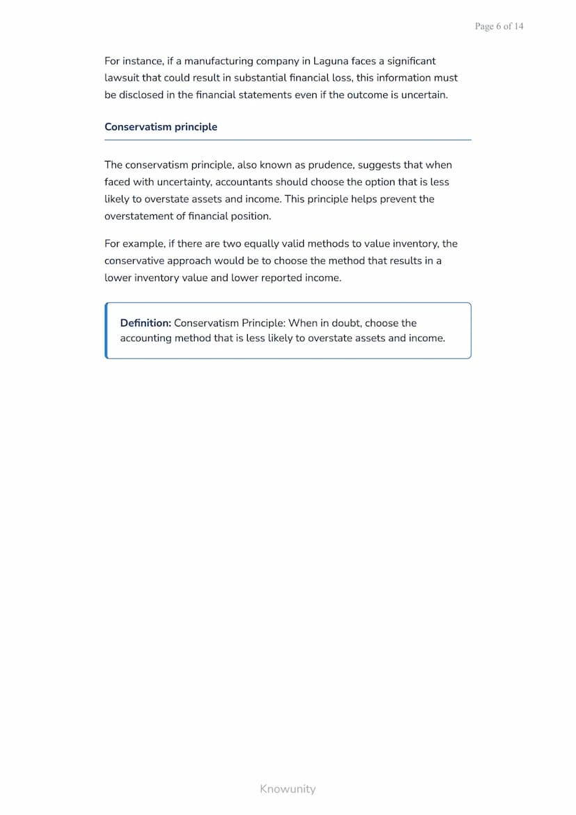 Fundamental accounting concepts and principles with basic terminologies
Master essential accounting concepts, principles, and
key terminolog