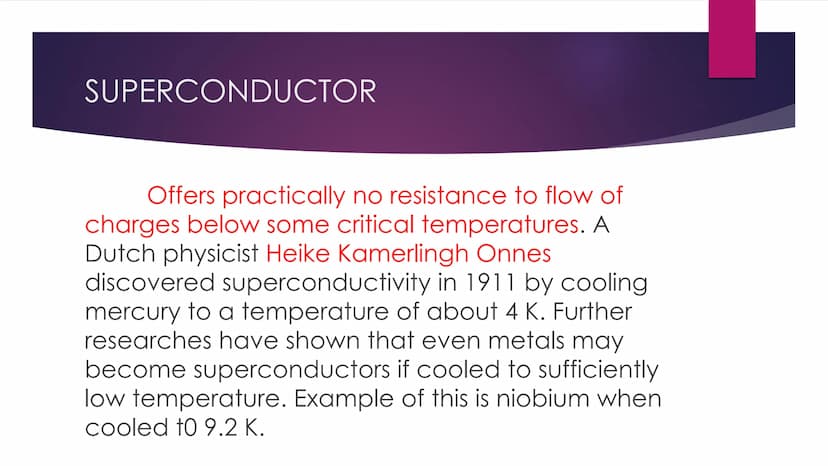 INSULATORS and
CONDUCTORS
METALS AND NON-METALS 8 INSULATOR
A material that resists the flow
of charges. Rubber, plastic, mica,
paper, glass