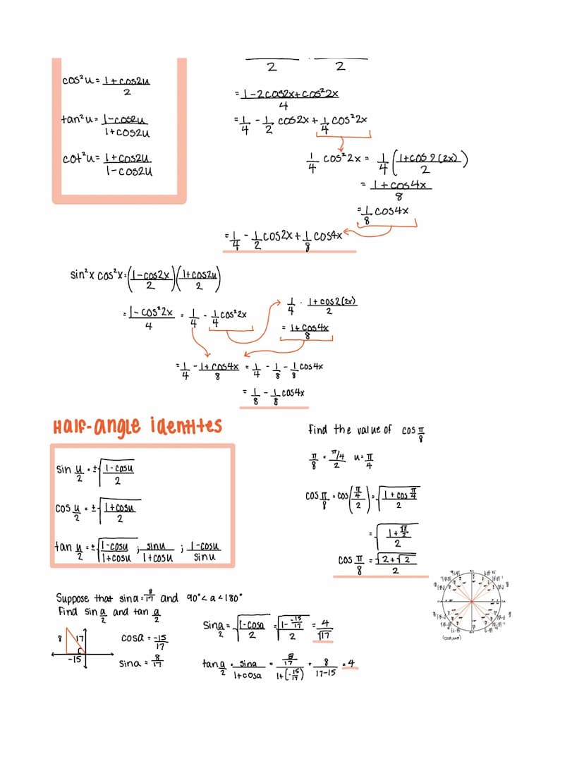 Simplifying trig. expressions
Reciprocal identities
sinu = 1
CSC U
cscu 1
sinu
Secx
tanx CSCX
Cosu
sec u
secu I
Odd/Even function identies
s