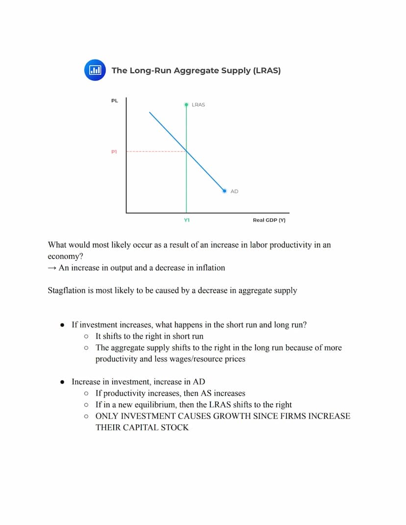 What is Aggregate Demand?
• Aggregate: added all together
● When we use aggregates we combine all prices and all quantities
•
Aggregate Dema