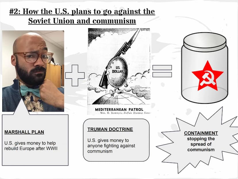COLD WAR
(1945-1991) What is it all about?
United States vs. Soviet Union
COLD WAR-state of high tension between
these two countries. They d
