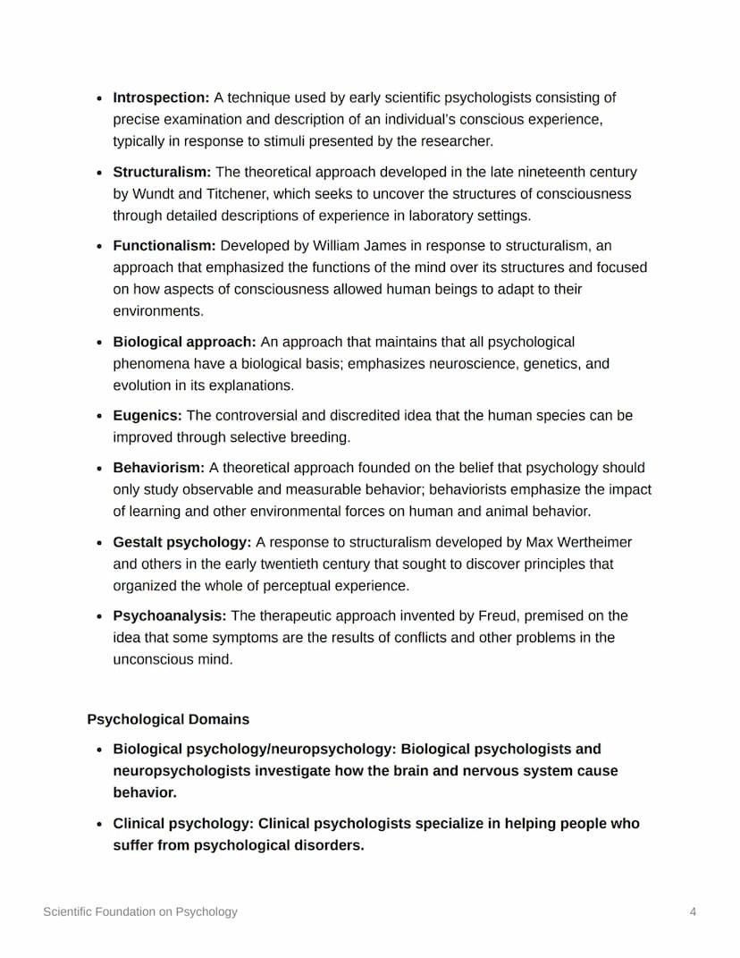 
<p>Psychology as a scientific discipline aims to understand individuals and groups by establishing general principles and researching speci