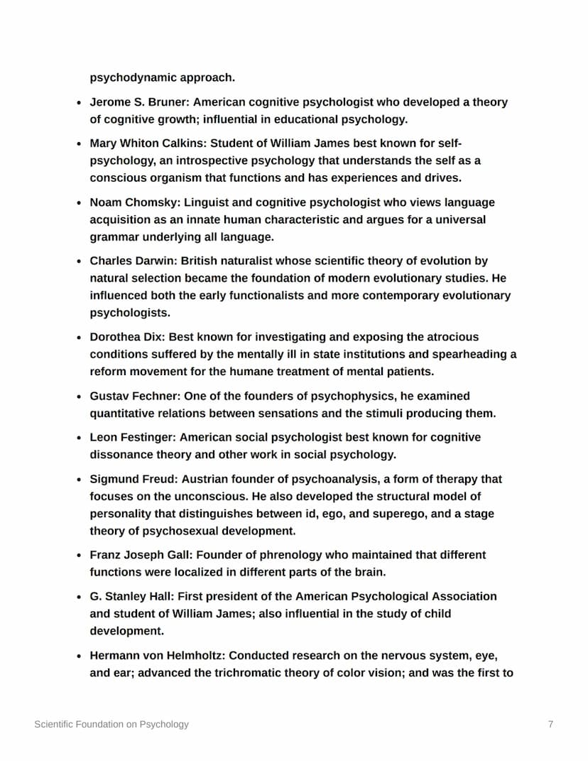
<p>Psychology as a scientific discipline aims to understand individuals and groups by establishing general principles and researching speci