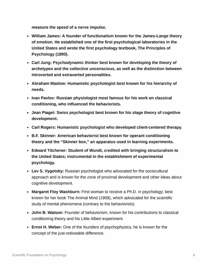 
<p>Psychology as a scientific discipline aims to understand individuals and groups by establishing general principles and researching speci