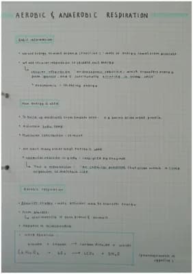 Know Anaerobic and aerobic respiration  thumbnail