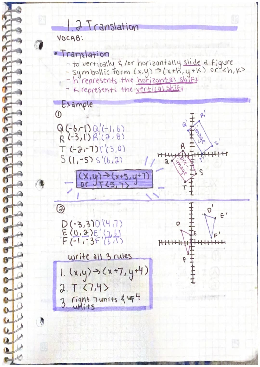 
<h2 id="reflections">Reflections</h2>
<h3 id="vocabulary">Vocabulary</h3>
<ul>
<li>A rigid motion is a transformation that preserves length