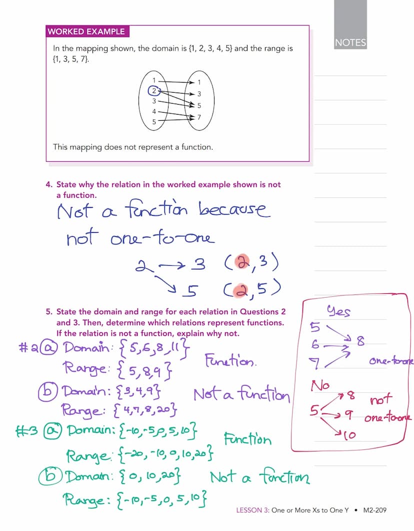 One or More 3
Xs to One Y
Defining Functional Relationships
WARM UP
Evaluate each expression
given the set of values
{1, 6, 12, 25).
1. 5x
2