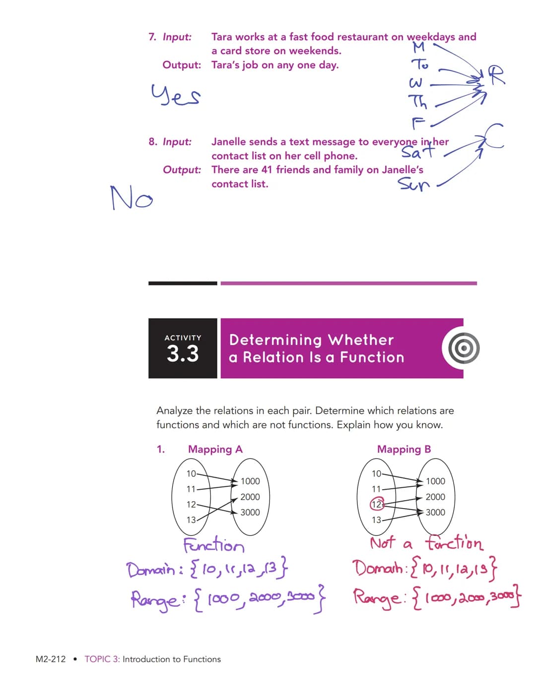 One or More 3
Xs to One Y
Defining Functional Relationships
WARM UP
Evaluate each expression
given the set of values
{1, 6, 12, 25).
1. 5x
2