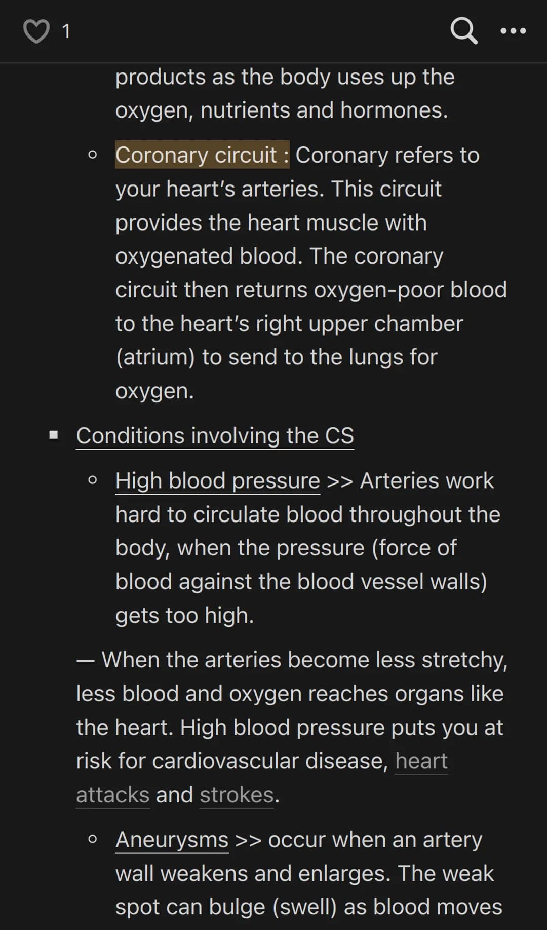 1
Q.
Anatomy & Physiology V1 / 3
Chapter 1: Introduction to the Human Body
1.1 | Overview of Anatomy and Physiology
Anatomy = structure
Huma