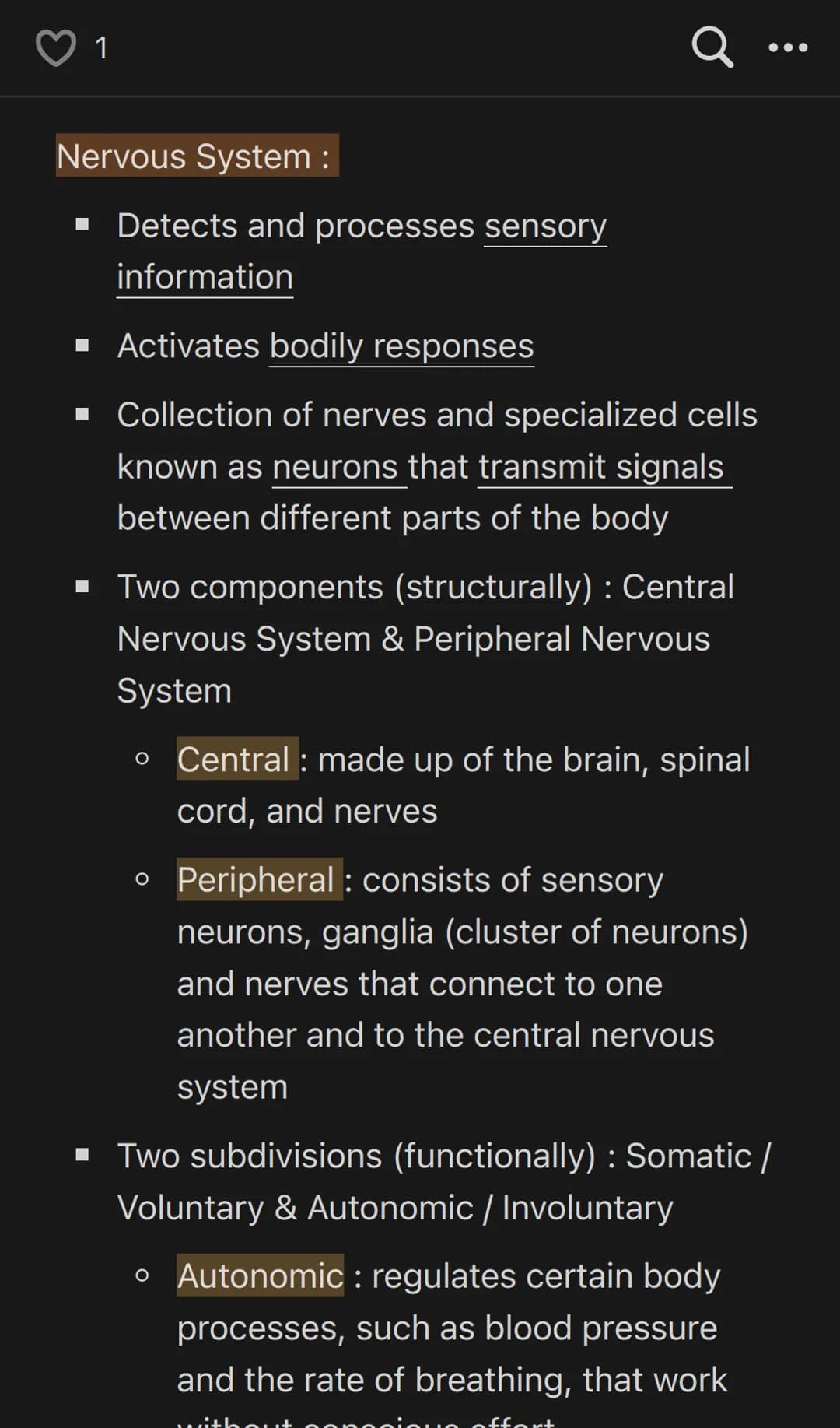 1
Q.
Anatomy & Physiology V1 / 3
Chapter 1: Introduction to the Human Body
1.1 | Overview of Anatomy and Physiology
Anatomy = structure
Huma