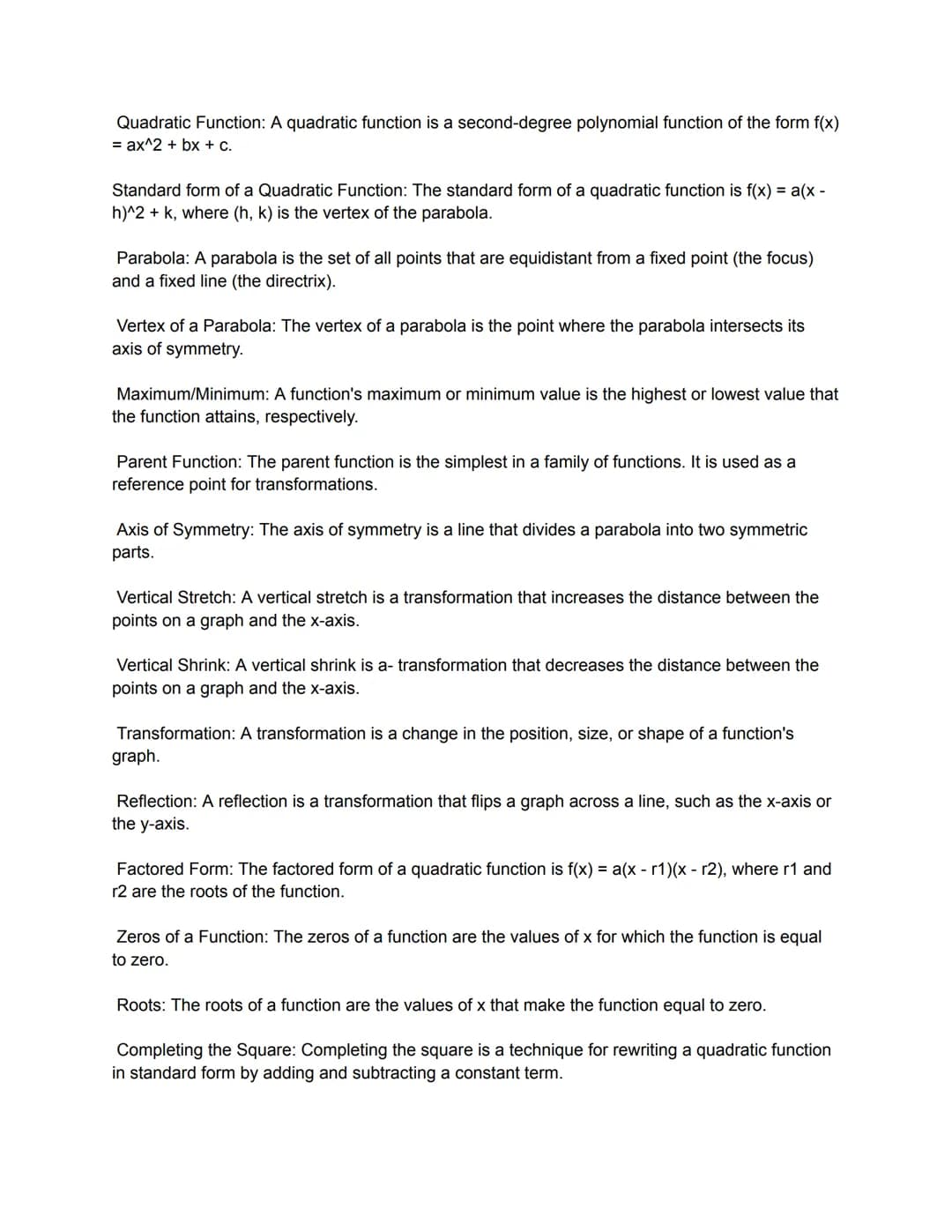 Causation - the relationship between an event or action and a result or outcome.
Relation - a connection or association between two or more 