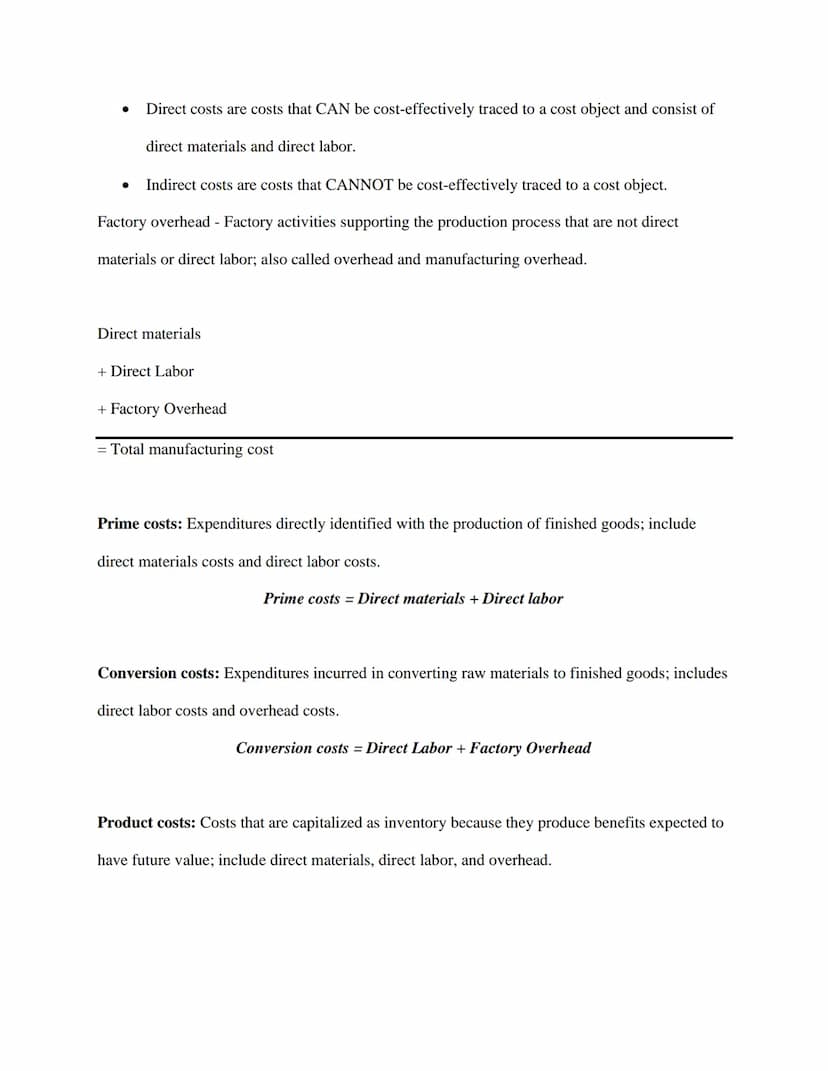 Managerial Accounting Concepts, and Principles
Managerial Accounting Basics
Managerial account to provide financial and financial informatio