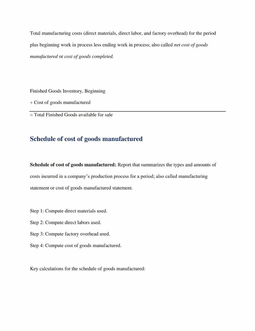 Managerial Accounting Concepts, and Principles
Managerial Accounting Basics
Managerial account to provide financial and financial informatio